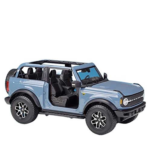 1 18 Für Ford 2021 Mustang Wildtrak Simulation Alloy Druckgusstür kann das fertige Automodell öffnen(Badlands Blue) von XIYUEYING