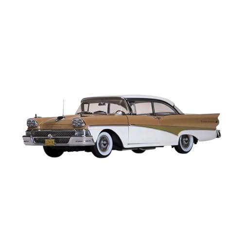 1 18 Für Ford Fairlane 500 1958 Classic Alloy Diecast Car Model Collection Souvenir Display Ornaments 1 18 Für Ford Fairlane 500 1958 Classic Alloy Diecast Car Model Collection Souvenir Display Ornaments von XIYUEYING