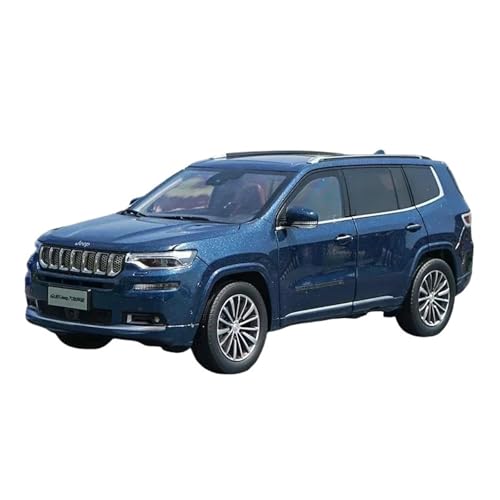 1 18 Für GAC FICK Jeep Grand Commander-Modell Aus Druckgusslegierung, Kinderkollektion Mit Dekorativem Spielzeug(Blau) von XIYUEYING