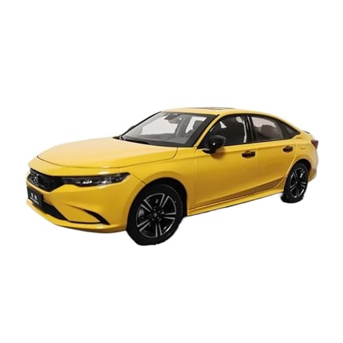 1 18 Für Honda Integra Typ 2022 Simulation Auto Modell Display Souvenir Hobby Sammlung High-end-Spielzeug(Yellow) von XIYUEYING