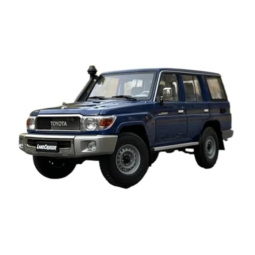 1 18 Für Land Cruiser 76 LC76 2017 Druckguss Metall Spielzeugauto Modell Ornament Hobby Sammlung Souvenir(Blau) von XIYUEYING