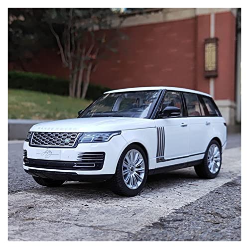 1 18 Für Land Rover Range Sport SUV Legierung Druckguss Voll Offene Tür Simulation Automodell(White) von XIYUEYING