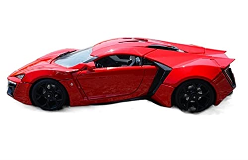 1 18 Für Lykan HyperSport Hohe Simulation Druckguss Auto Metalllegierung Modellauto Sammlung Ornamente von XIYUEYING