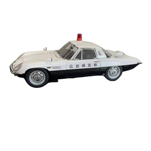 1 18 Für Mazda Sport Auto Statische Simulation Legierung Modell Hiroshima Präfektur Polizei Auto Spielzeug Display von XIYUEYING