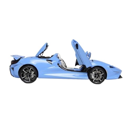1 18 Für McLaren ELVA Legierungsautomodell Sportwagen Statische Verzierung Weihnachtsgeschenkkollektion(Blau) von XIYUEYING
