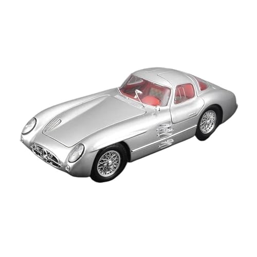 1 18 Für Mercedes Benz 300 SLR Legierung Miniatur Diecast Auto Modell Vintage Retro Auto Luxus Fahrzeug Spielzeug von XIYUEYING
