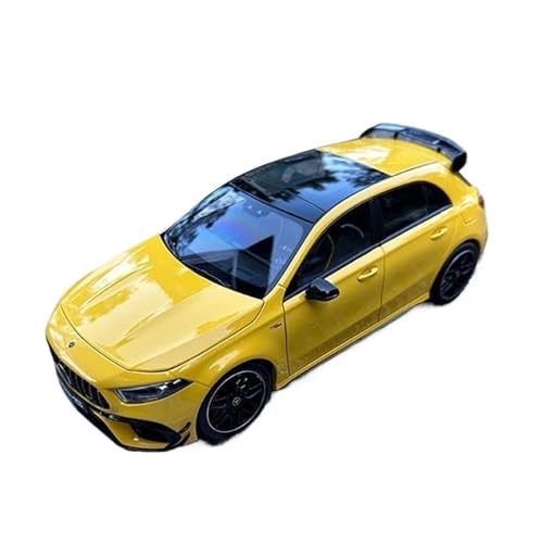 1 18 Für Mercedes Benz A45 AMG SUV Spielzeug Diecast Alloy Cars Modellsammlung Souvenir Statische Anzeige(Yellow) von XIYUEYING