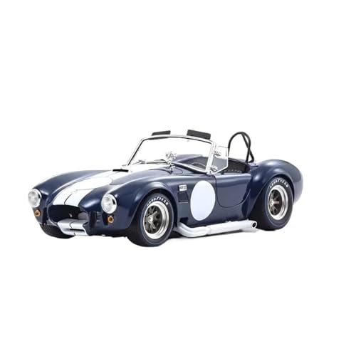 1 18 Für Shelby Cobra 427 S/C Simulation Legierung Auto Modell Spielzeug Erwachsene Fans Sammeln Statische Anzeige(Blau) von XIYUEYING