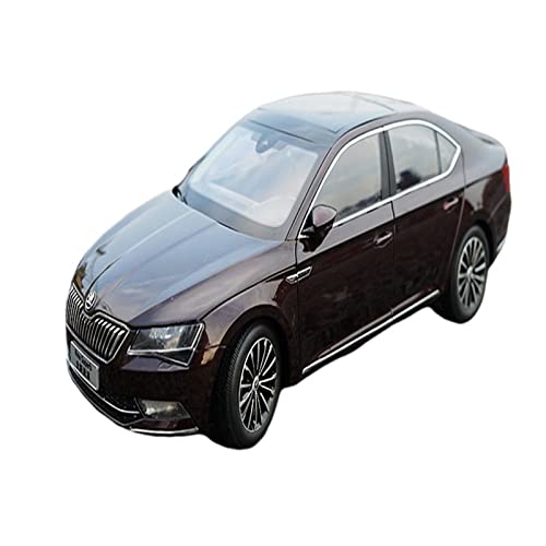 1 18 Für Skoda Superb Legierung Automodell Druckguss Metall Auto Spielzeug Sammlerstücke(A) von XIYUEYING