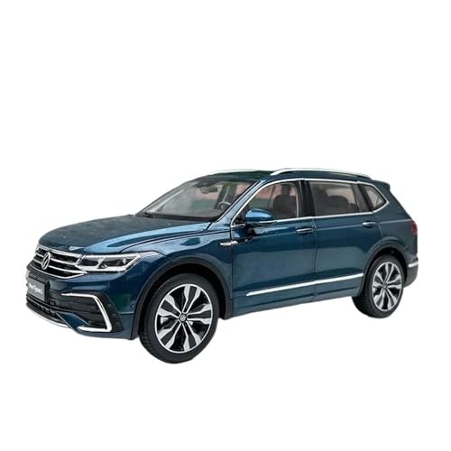 1 18 Für TIGUAN L SUV Simulation Legierung Auto Modell Ornamente Souvenir Sammeln Spielzeug Display Ornamente(Blau) von XIYUEYING