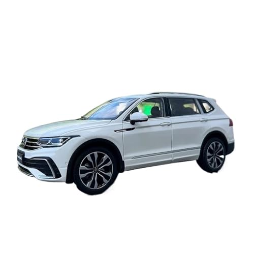 1 18 Für TIGUAN L SUV Simulation Legierung Auto Modell Ornamente Souvenir Sammeln Spielzeug Display Ornamente(White) von XIYUEYING