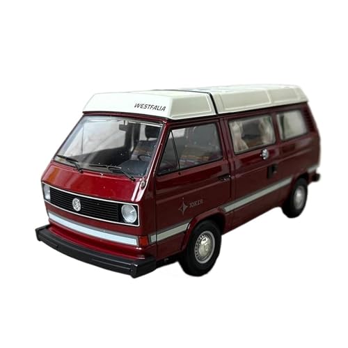 1 18 Für VW T3a Camper Camping Bus Legierung Van Legierung Auto Modell Emulation Sammlung Spielzeug Display von XIYUEYING