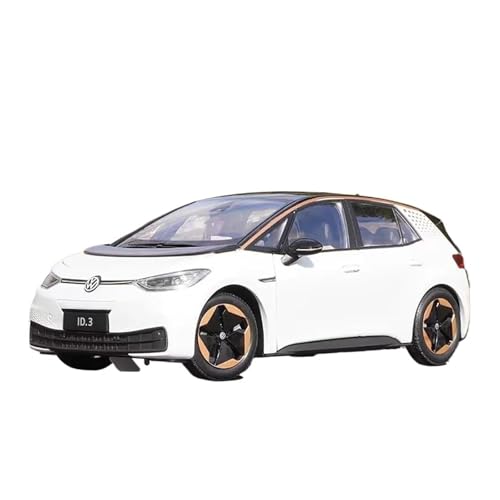 1 18 Für Volkswagen ID.3 SUV Simulation Legierung Auto Modell Fan Sammlung Home Dekoration Ornamente(White) von XIYUEYING