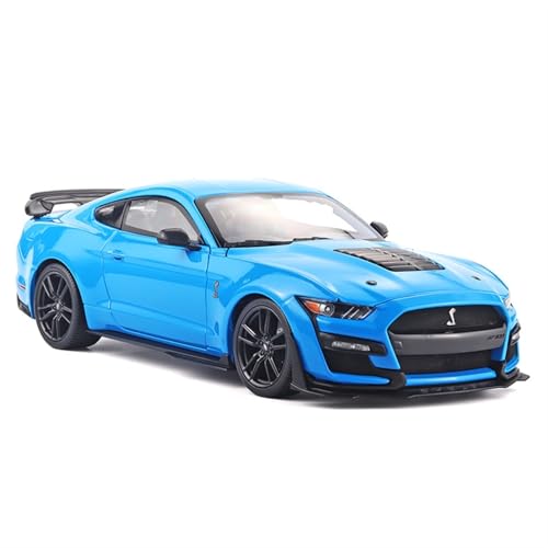 1 18 für Ford Mustang Shelby GT500 Simulation Legierung Auto Modell 26,5 cm Dekorative Schreibtisch Sammlung Display Spielzeug Für Männer Und Jungen von XIYUEYING