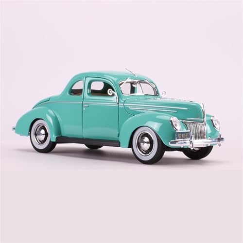 1 18 für Ford Vintage 1939 Simulation Legierung Automodell dekoriert grün Schreibtisch Sammlung Herren Jungen Spielzeug Souvenir 26CM von XIYUEYING