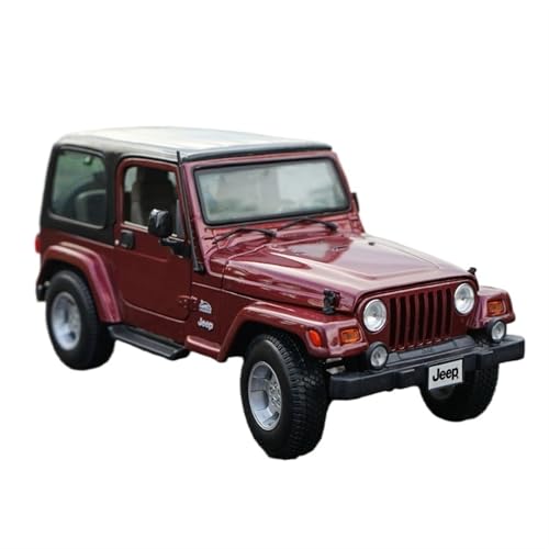 1 18 für Jeep Wrangler Sahala Replik Legierung Auto Modell dekoriert mit Burgund Schreibtisch Sammlung Memorial 23CM 1 18 für Jeep Wrangler Sahala Replik Legierung Auto Modell dekoriert mit Burgund Schreibtisch Sammlung Memorial 23CM von XIYUEYING