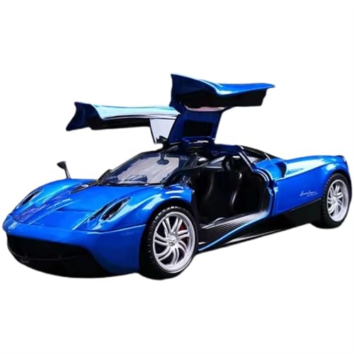 1 18 für Pagani Huayra Roadster Simulation Legierung Auto Modell Dekoration Schreibtisch Blau Sammlung Souvenir Männer Jungen Geschenk 25CM von XIYUEYING