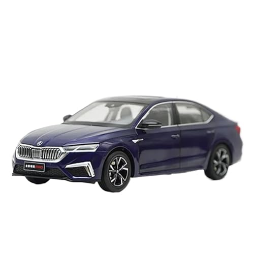 1 18 für SAIC Skoda Neue Mingrui 2021 Legierung Auto Modell Ornamente Sammeln Hobby Souvenir Display(Blau) von XIYUEYING