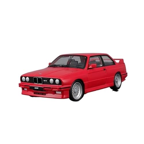 1 24 Für BMW 1988 M3(E30) Legierung Miniatur Druckguss Auto Modell Retro Auto Luxus Fahrzeug Weihnachten Kinder Spielzeug(Rot) von XIYUEYING