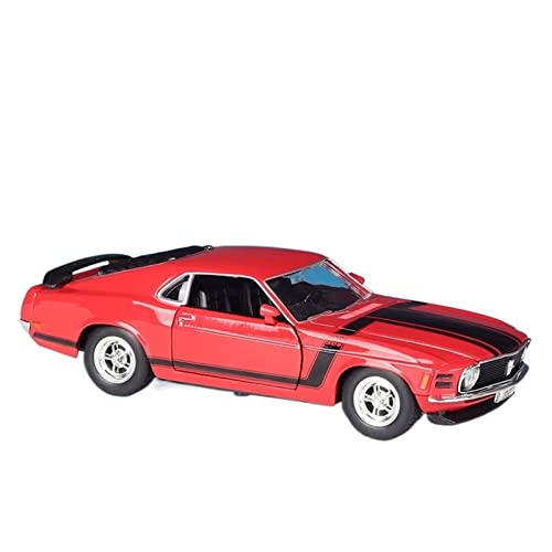 1 24 Für Ford Mustang BOSS 302 Alu-Druckguss-Fertigautomodell und Spielzeugtür können geöffnet Werden(A) von XIYUEYING