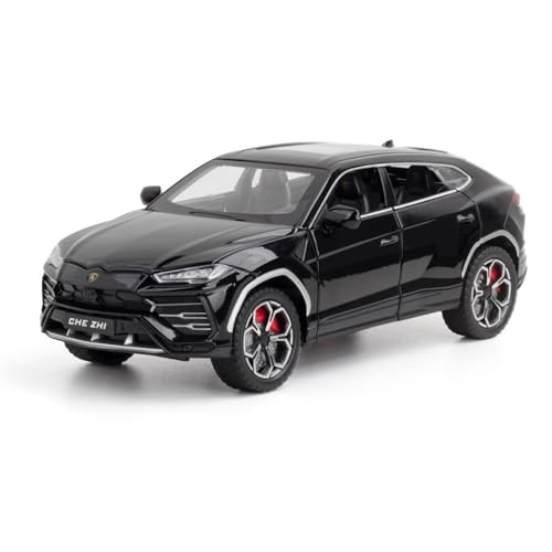 1 24 Für Lamborghini Urus Bison Legierung Auto Modell 21CM Dekoriert Schreibtisch Spielzeug Sammlung In Erinnerung An Die Jungen(Schwarz) von XIYUEYING