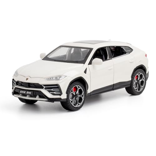 1 24 Für Lamborghini Urus Bison Legierung Auto Modell 21CM Dekoriert Schreibtisch Spielzeug Sammlung In Erinnerung An Die Jungen(White) von XIYUEYING