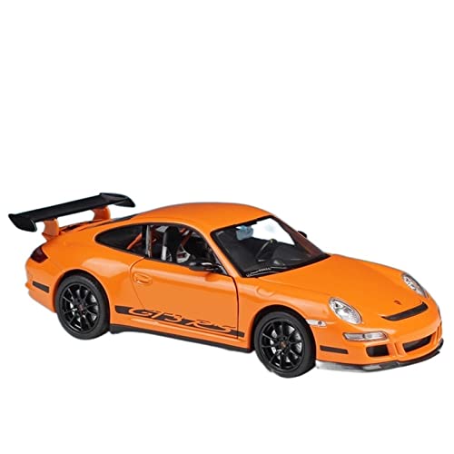 1 24 Für Porsche 911 (997) GT3 RS Sportwagen Modellauto Legierung Druckguss Simulation Spielzeugauto(D) von XIYUEYING