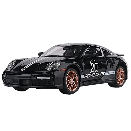 1 24 Für Porsche 911 Targa 4S Turbo S Sportwagen Legierung Druckguss Simulation Modellauto Spielzeugauto(A) von XIYUEYING