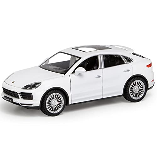 1 24 Für Porsche Cayenne S Turbo SUV Legierung Druckguss Modellauto Sound Und Licht Zurückziehen Spielzeugauto(C) von XIYUEYING