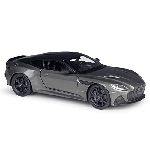 1 24 für Aston Martin DBS Superleggera Sportwagen Legierung Druckguss Replik Modellauto Ornamente(Schwarz) von XIYUEYING