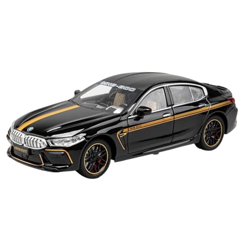 1 24 für BMW M8 Legierung Simulation Auto Modell Dekoration Buch Spielzeug Display Sammlung Souvenir 21CM(Schwarz) von XIYUEYING