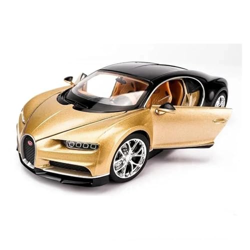 1 24 für Bugatti Chiron Scale Diecast Vehicles Hochsimulationsmodellauto Metallfertiges Automodell(B) von XIYUEYING