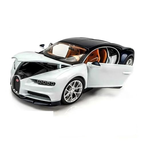 1 24 für Bugatti Chiron Scale Diecast Vehicles Hochsimulationsmodellauto Metallfertiges Automodell(D) von XIYUEYING