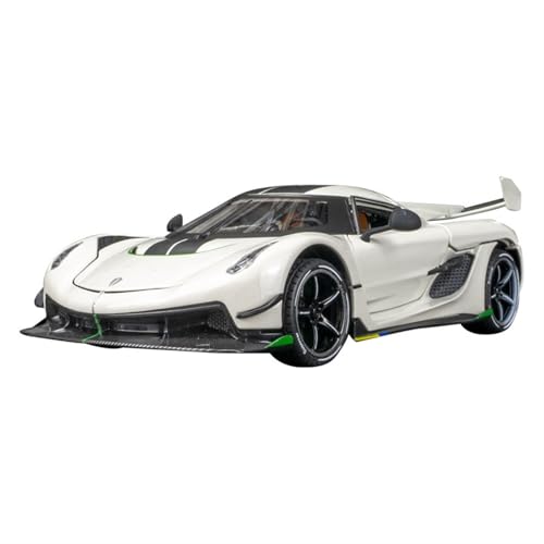 1 24 für Koenigsegg Automodell Simulation Legierung 21CM Akustooptischer Rebound Dekoriert Schreibtisch Sammlung Gedenken an Männer und Frauen von XIYUEYING