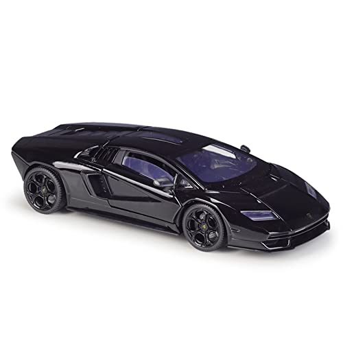 1 24 für Lamborghini Countach LPI 800-4 Supercar Alloy Replica Car Druckgussmodell Fertigauto(Schwarz) von XIYUEYING