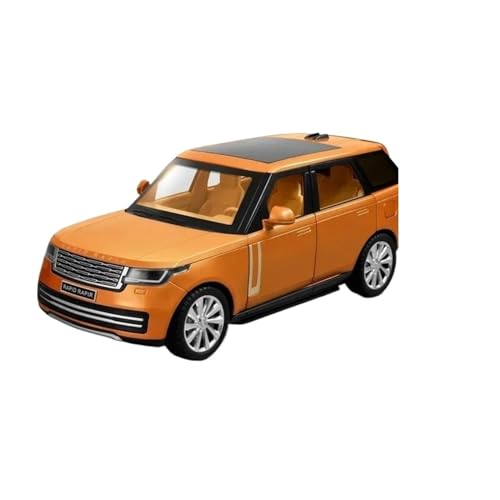 1 24 für Land Rover Range Rover SUV Simulation Metall Modell Auto Sound Licht Zurückziehen Auto Modell(C) von XIYUEYING