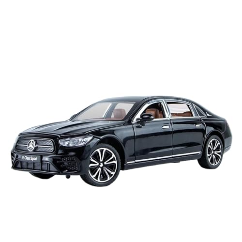 1 24 für Mercedes Benz E300L E-cless Sport Diecast Metall Modell Auto Sound Licht Zurückziehen Auto Modell(B) von XIYUEYING