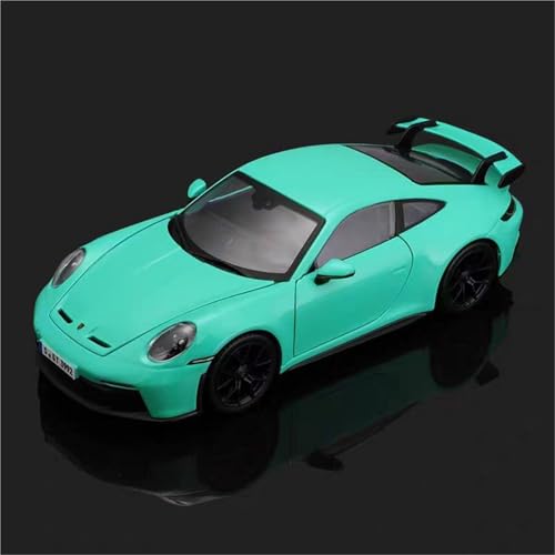 1 24 für Porsche 911 GT3 Simulation Legierung Sportwagen Modell Dekoriert Schreibtisch Spielzeug Sammlung Gedenken an Männer und Frauen(Grün) von XIYUEYING