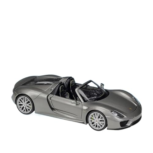 1 24 für Porsche 918 Spyder Sportwagen, hohe Simulation, Druckgussauto, Metalllegierung, fertiges Automodell(B) von XIYUEYING