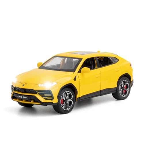 1 24 für Urus SUV Legierung Sportwagen Modell Druckguss Metall Geländewagen Modell mit Ton und Licht(A) von XIYUEYING
