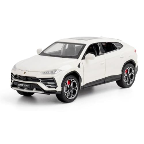 1 24 für Urus SUV Legierung Sportwagen Modell Druckguss Metall Geländewagen Modell mit Ton und Licht(C) von XIYUEYING