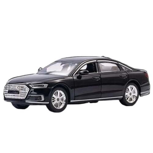 1 32 Für Audi A8 Simulation Legierung Maßstab Auto Modell Diecast Metall Auto Modell Mit Sound Und Licht(B) von XIYUEYING