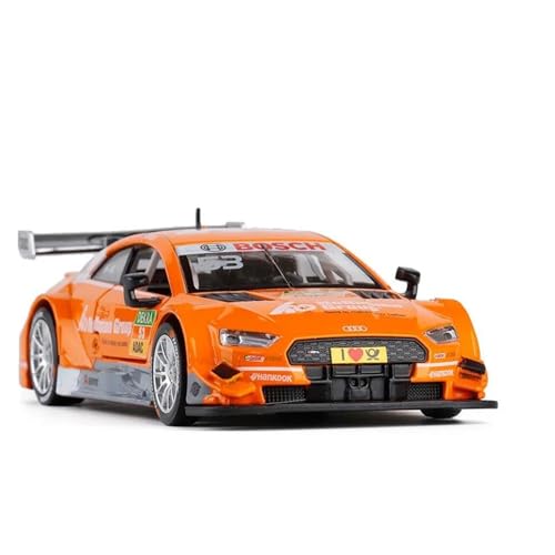 1 32 Für Audi RS5 DTM Racing Metall Fertig Auto Modell Sound Licht Simulierte Zurückziehen Auto Modell(A) von XIYUEYING