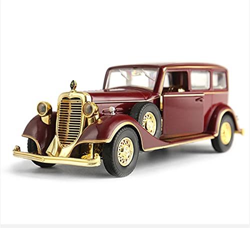 1 32 Für Cadillac 844 Puyi Classic Car Alloy Druckguss-Automodell Sound- und Licht-Pull-Back-Sammlung(A) von XIYUEYING