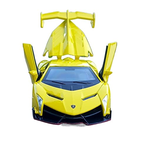 1 32 Für Lamborghini Poison Alloy Druckguss-Simulation Modellauto Sound und Licht Zurückziehen Spielzeugauto(A) von XIYUEYING