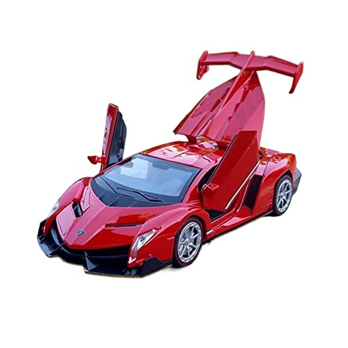 1 32 Für Lamborghini Poison Alloy Druckguss-Simulation Modellauto Sound und Licht Zurückziehen Spielzeugauto(C) von XIYUEYING
