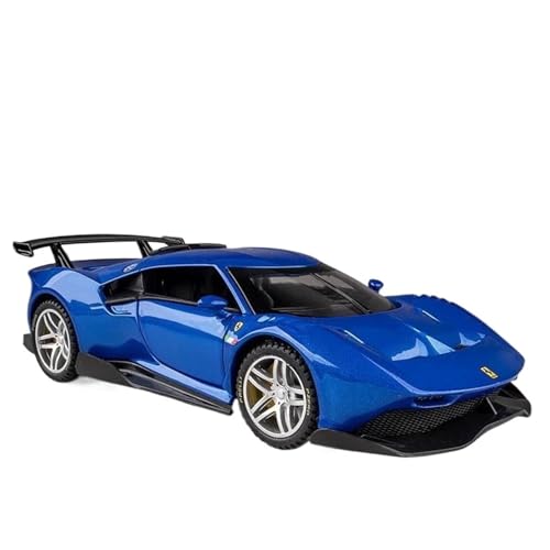 1 32 Für P80C Supercar Legierung Auto Modell Druckguss Auto Modell Mit Sound Und Licht Ornament Auto Modell(C) von XIYUEYING