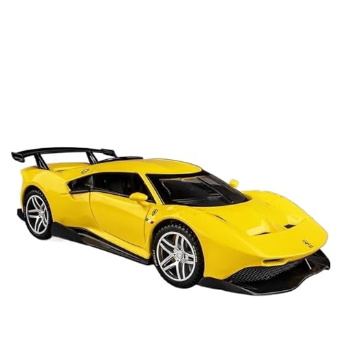 1 32 Für P80C Supercar Legierung Auto Modell Druckguss Auto Modell Mit Sound Und Licht Ornament Auto Modell(D) von XIYUEYING