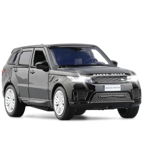 1 32 Für Range Rover Sport SUV Legierung Auto Modell Metall Off-Road Auto Modell Mit Sound Und Licht(A) von XIYUEYING