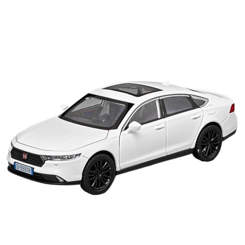 1 32 für Accord Legierung Auto Modell Ornamente Kinder Spielzeug Geschenk dekoriert Schreibtisch 6-Zoll-Sammlung Souvenir(White) von XIYUEYING